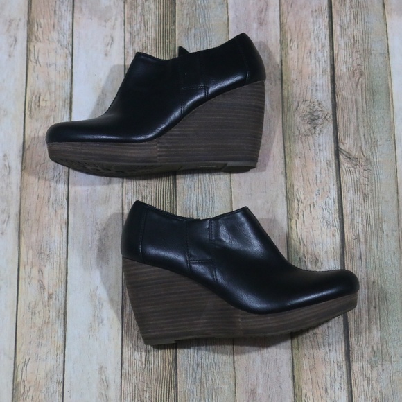 Dr. Scholl's Shoes - Dr Scholl's Harlow Wedge Booties/Shoes Zip Up